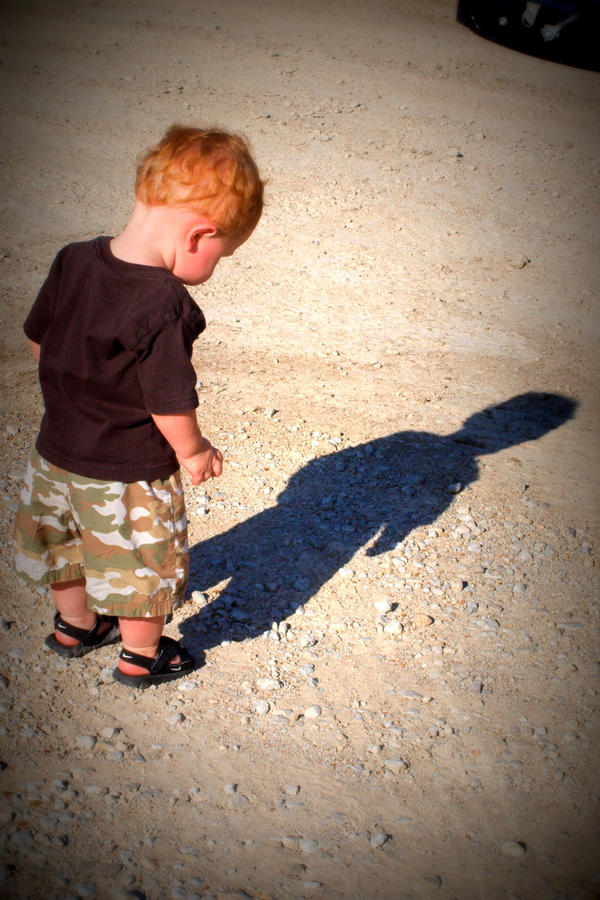 Image result for shadow of a boy