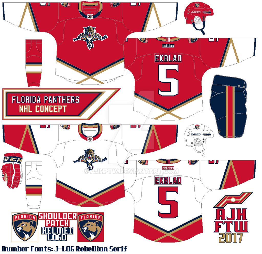 AJH Hockey Jersey Art: Nashville Predators Concept