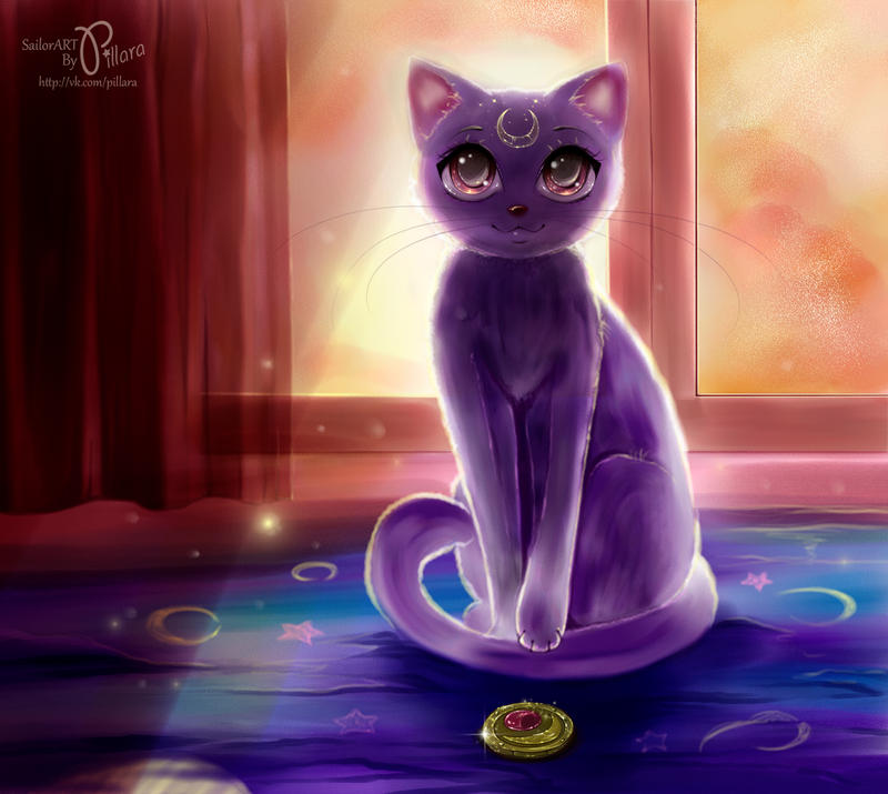 Cat Luna by Pillara on DeviantArt