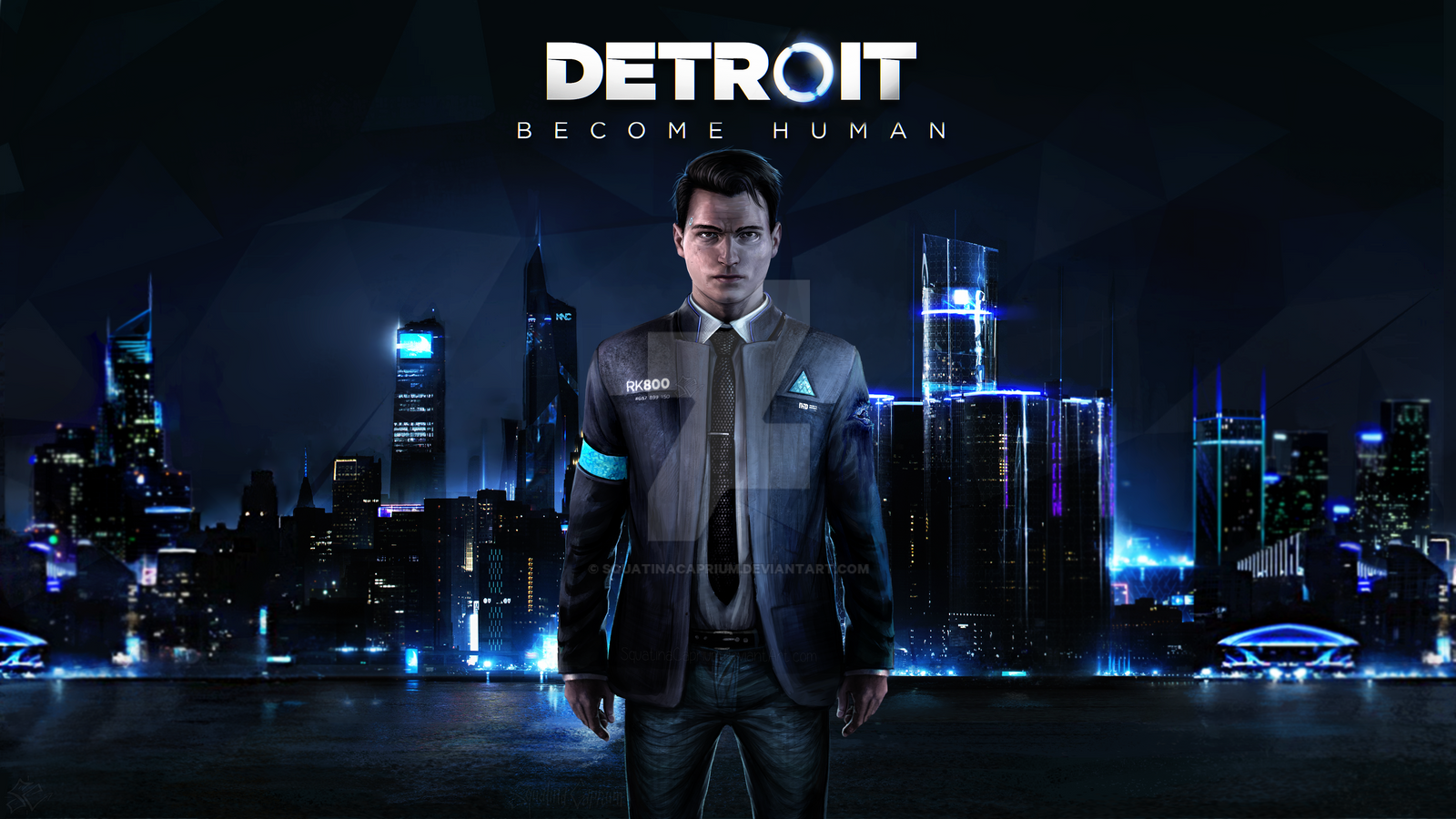 Detroit Become Humanconnorwallpaper Engine By Squatinacaprium On