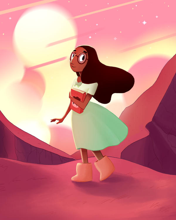 please do not repost, reblog it on tumblr here Also available on my society6 I love connie so much, and I know I cant do her justice but here it is <3