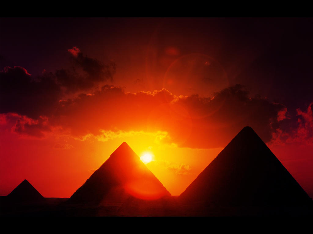 Egyptian Sunset by Therar on DeviantArt