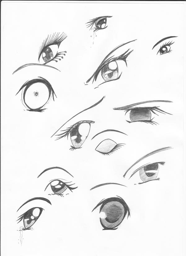 different eye expressions by koala3lw on DeviantArt