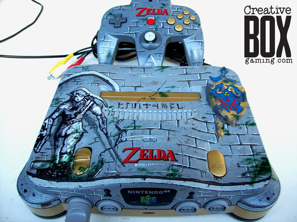 Legend of Zelda Custom Nintendo 64 by CreativeBoxGaming on ...