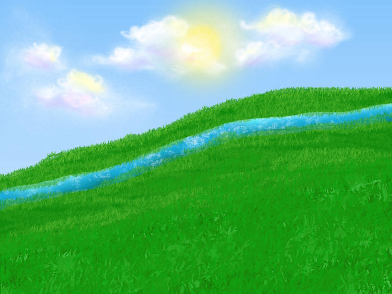 Grassy Hill by StarMaiden on DeviantArt