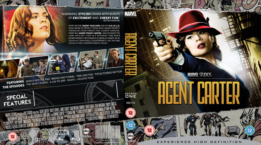 AGENT CARTER Blu-Ray by MrPacinoHead on DeviantArt