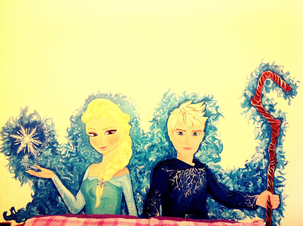 Elsa and Jack Disney Vs dreamworks by bobbyroby82 on DeviantArt
