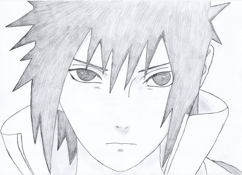Kumpulan Gambar Sketsa Anime Sasuke - Sketsa Gambar