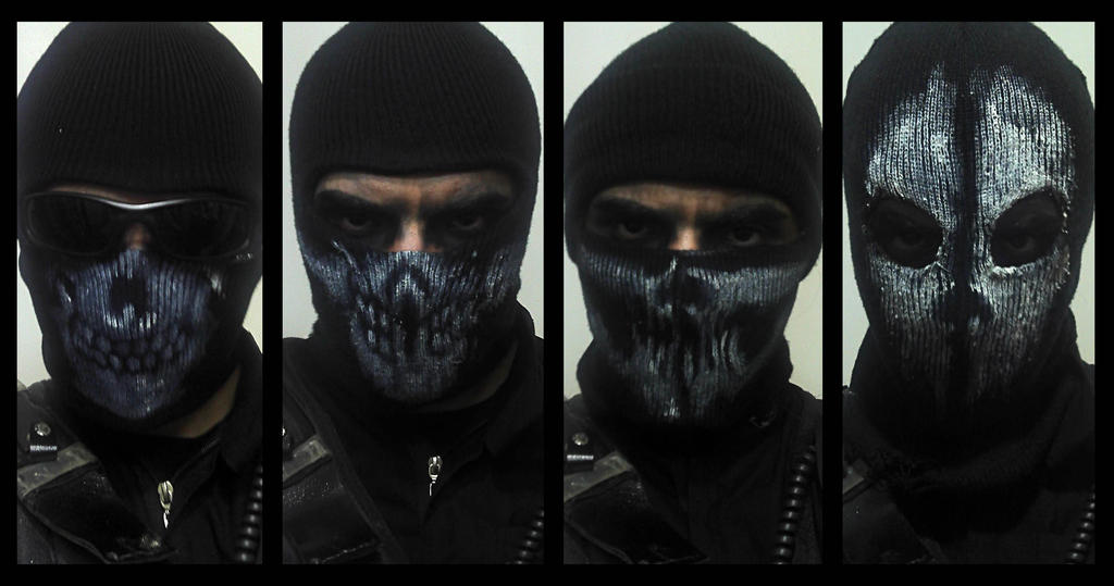 black ops ghost mask