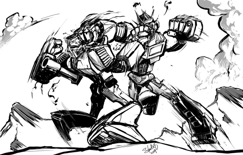 Featured image of post Optimus Prime Vs Megatron Coloring Pages Optimus prime and megatron are characterized by having close to