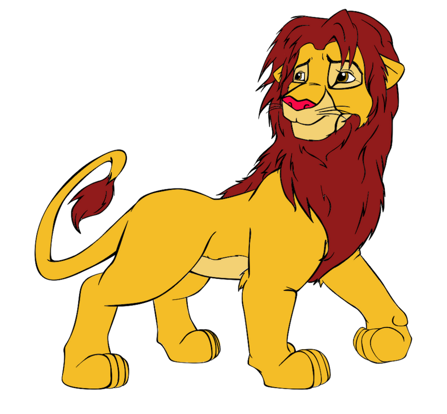 Lion king. Simba Coloured by RiptideYoshi on DeviantArt