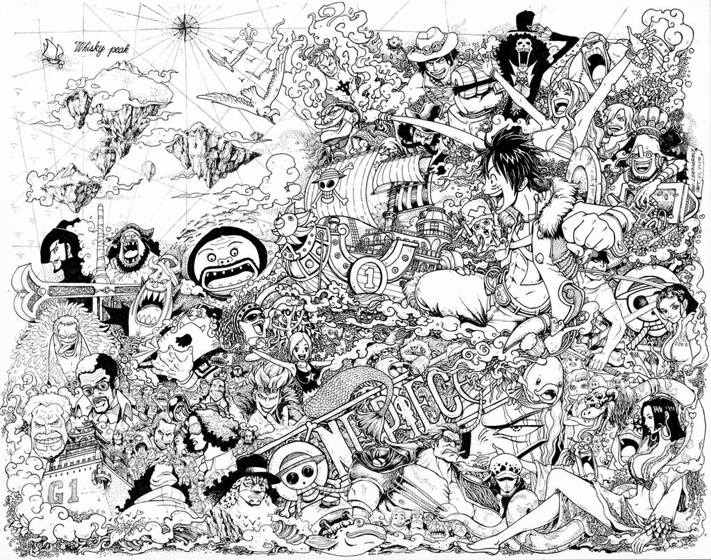 One Piece Doodle High Reso By Leemarej On DeviantArt