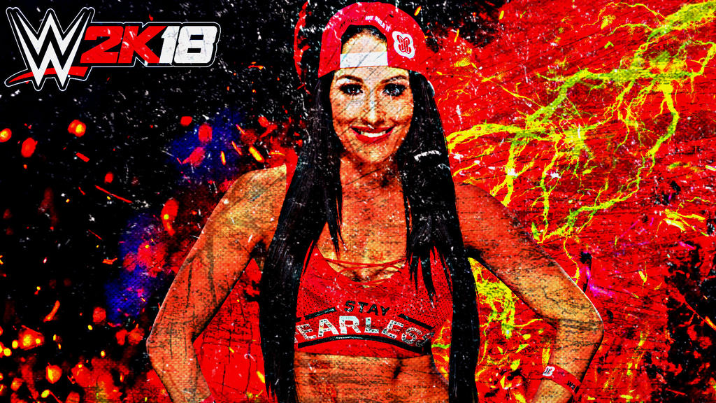 Nikki Bella WWE 2K18 Custom Wallpaper by AmbriegnsAsylum16 ...