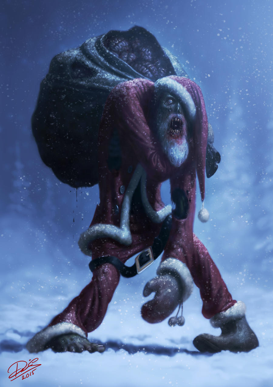 Zombie Santa by Disse86 on DeviantArt
