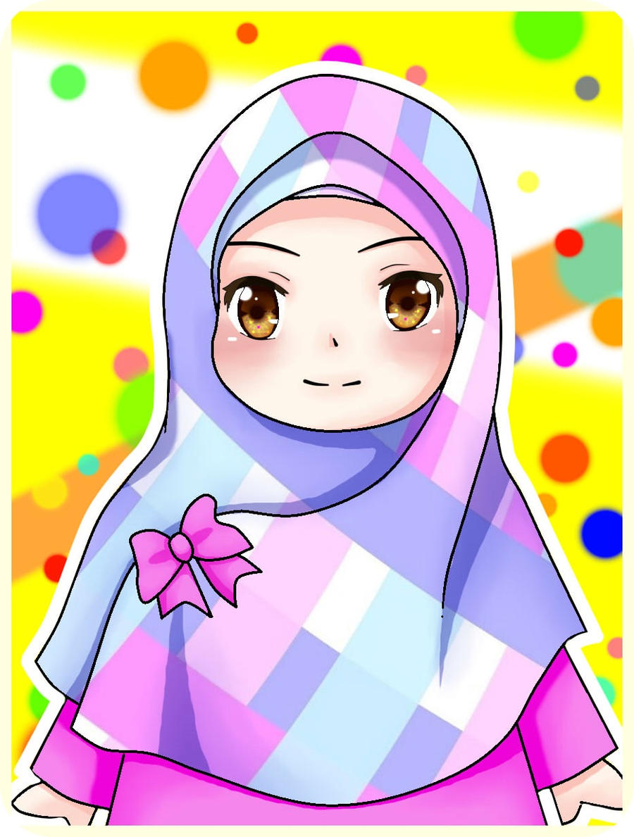 Gambar Gambar Kartun Muslimah Cantik Berhijab Animasi Bergerak Foto
