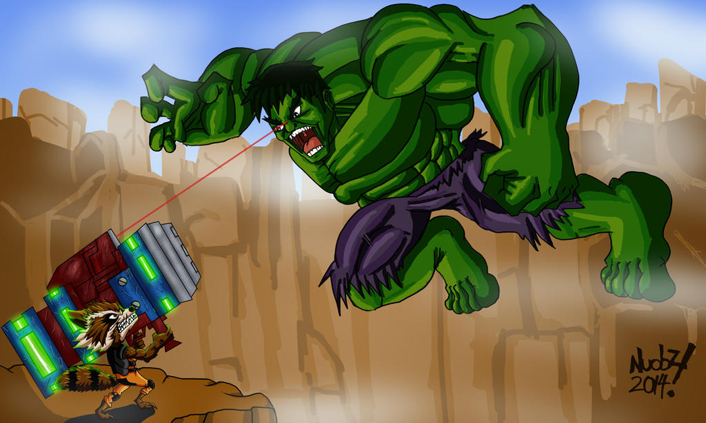 Hulk dan Rocket Raccoon Bakal Berduet di Avengers 