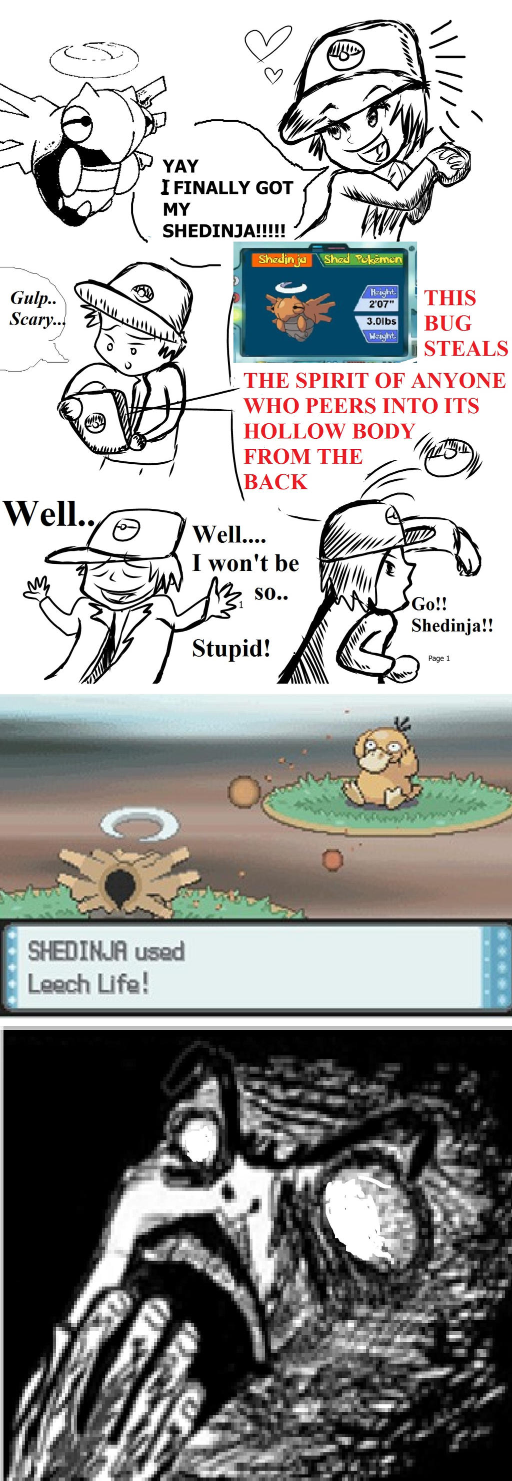 Pokemon Meme Comic Shedinja By Lisicong On DeviantArt