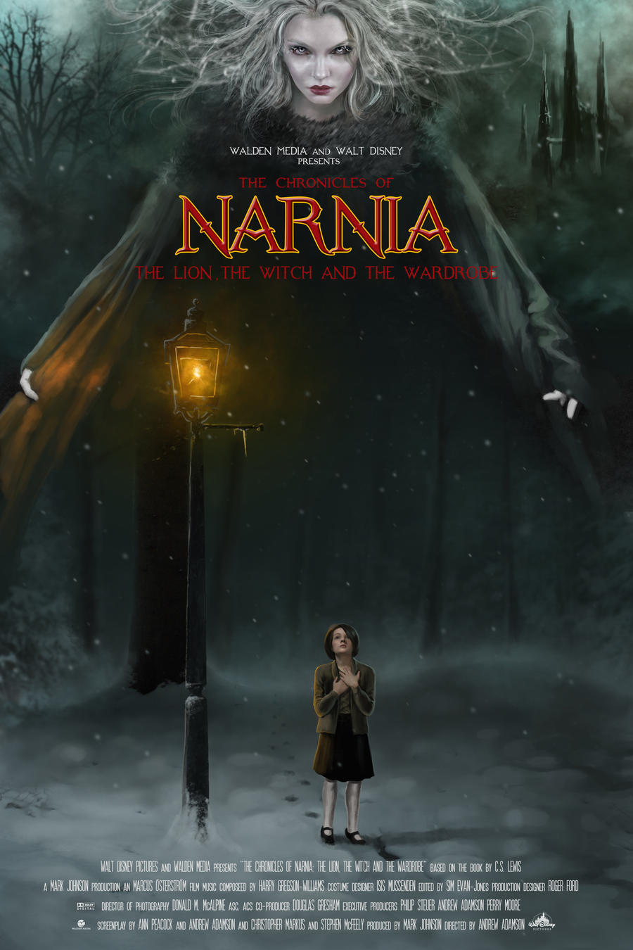 The lion, the witch and the wardrobe movie poster by FantasyMaker on ...