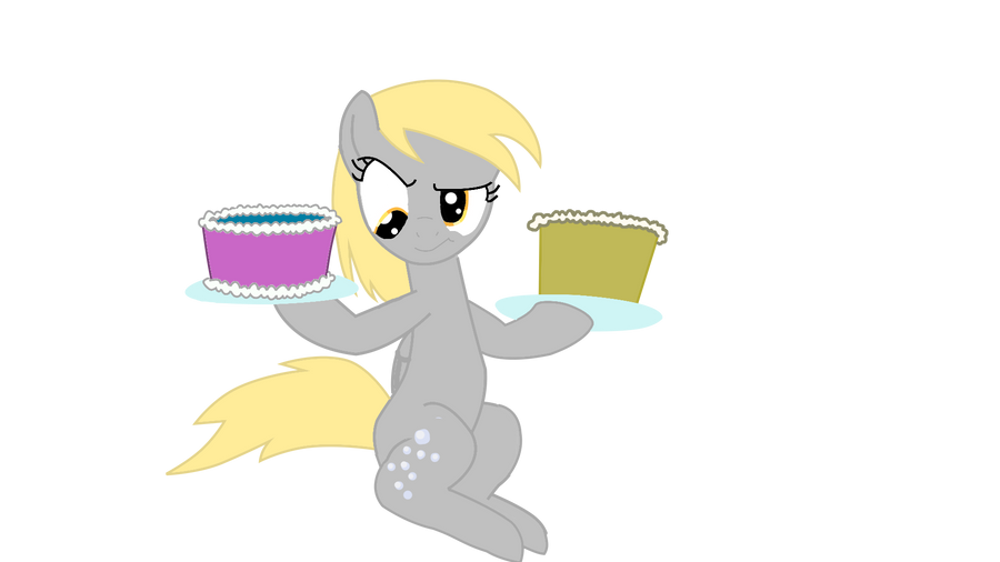 Derpy Made Me Birthday Cake by WillowTails on DeviantArt