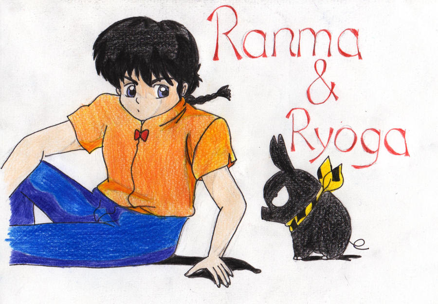 Ranma and P Chan by xMomooh on DeviantArt
