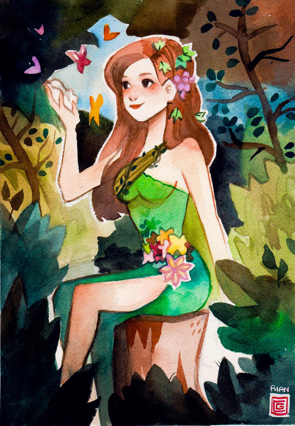 Maria Makiling by rianbowart on DeviantArt