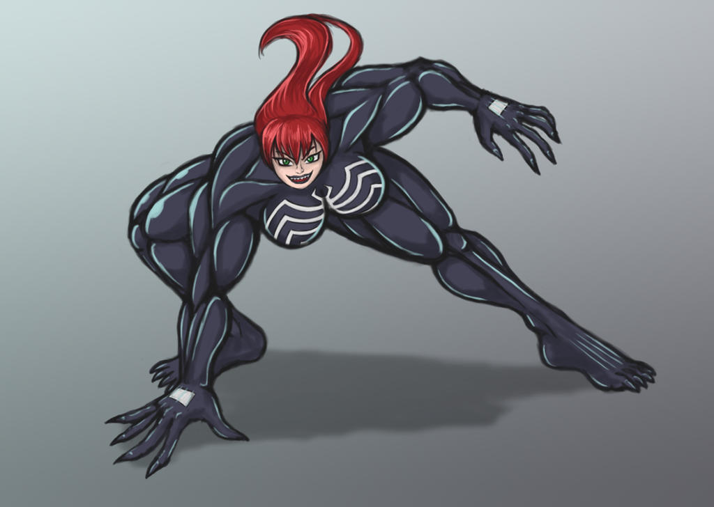 Commission: She-Venom by Node-Gamer on DeviantArt