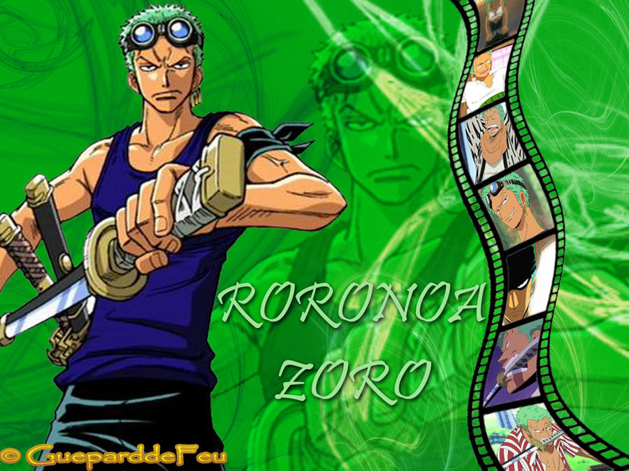 Wallpaper of Roronoa Zoro by GueparddeFeu on DeviantArt