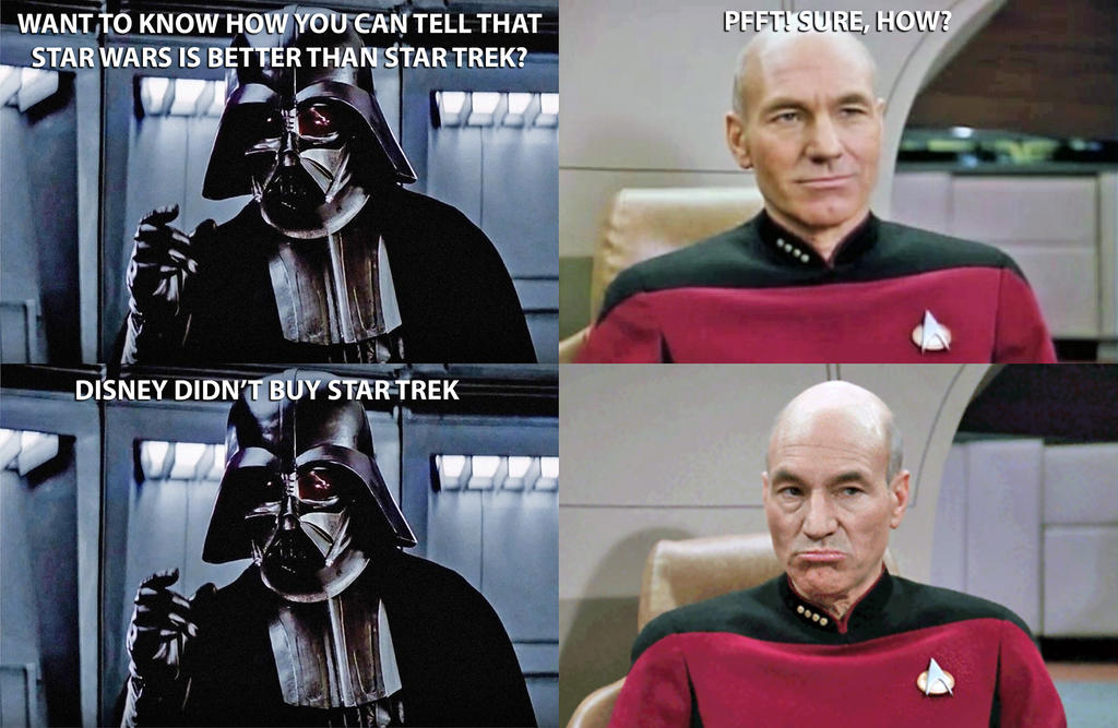 star wars vs star trek memes