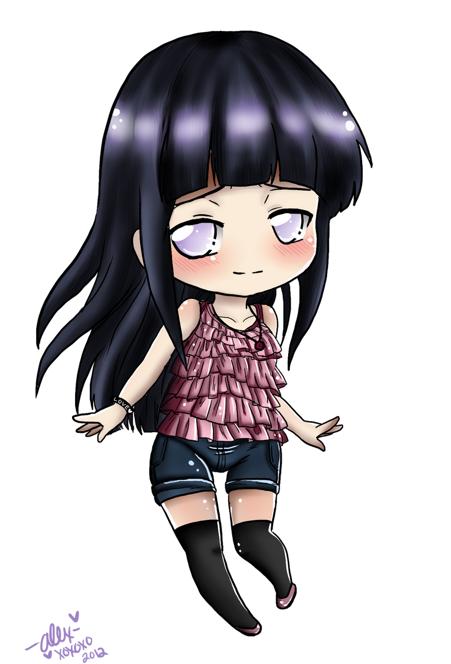 Hinata Chibi-cute outfit time! by shock777 on DeviantArt