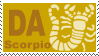 Zodiac Stamp 'Scorpio' by Sharkfold