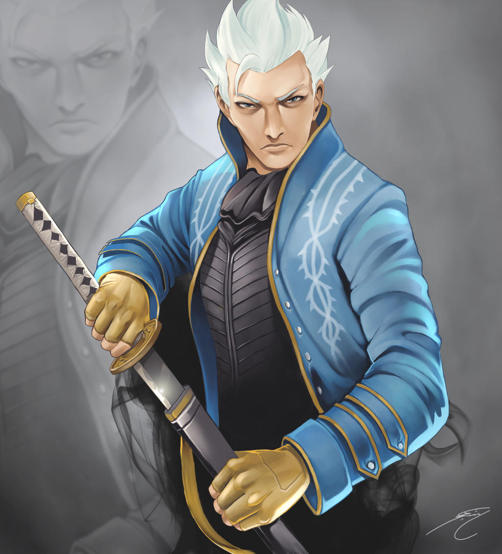 Vergil devil may cry 3 by gothicmalam91 on DeviantArt Vergil Devil May Cry 3 Wallpaper