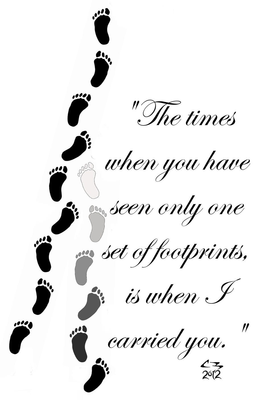 Simple Footprint Tattoo by simplemanAT on DeviantArt