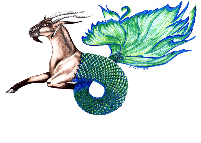 Why is a Capricorn half goat and half fish?
