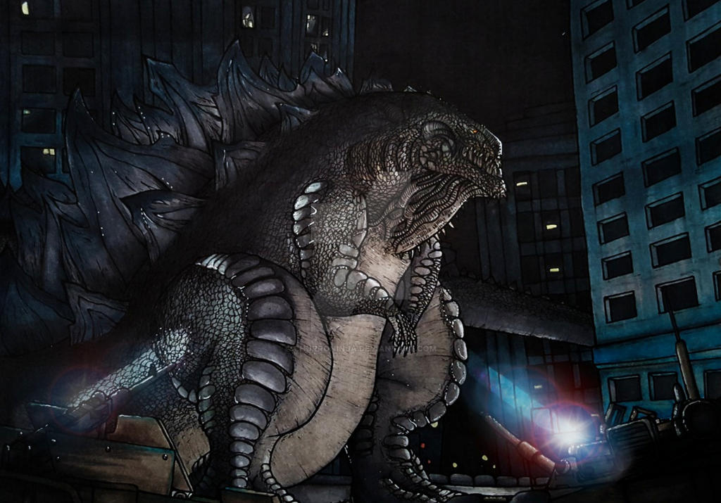 Godzilla 1998 Art
