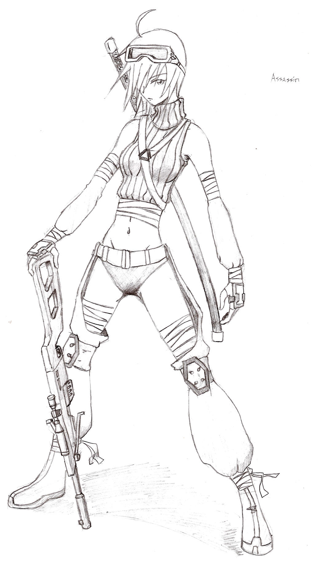 Female Assassin by Agito666 on DeviantArt