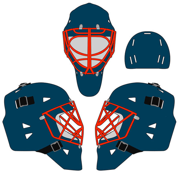 Download Goalie Mask Template by Kaito42 on DeviantArt