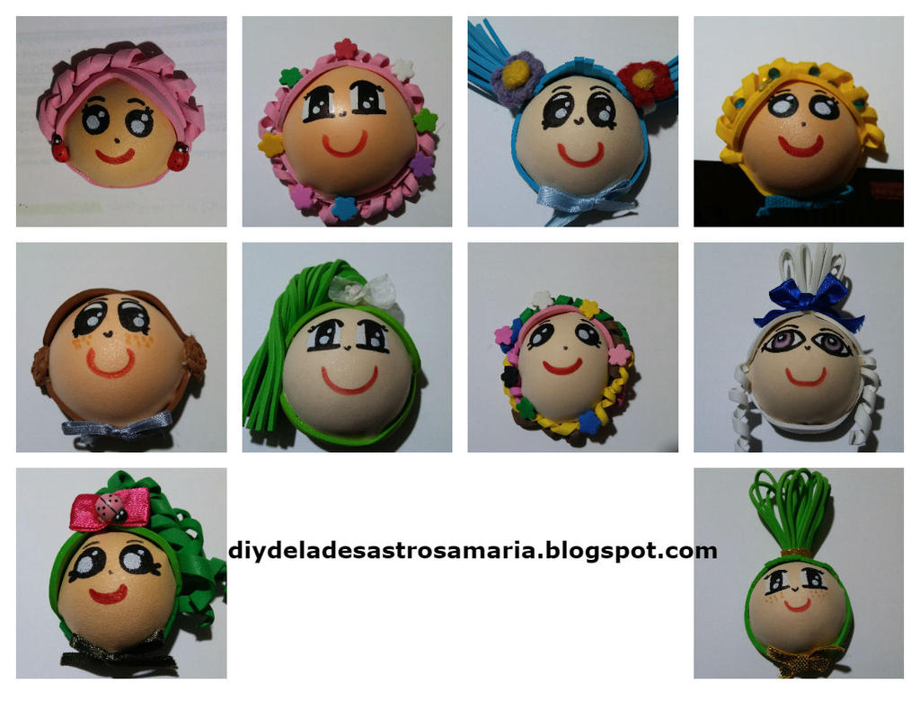 Foami dolls by eldesastredemaria
