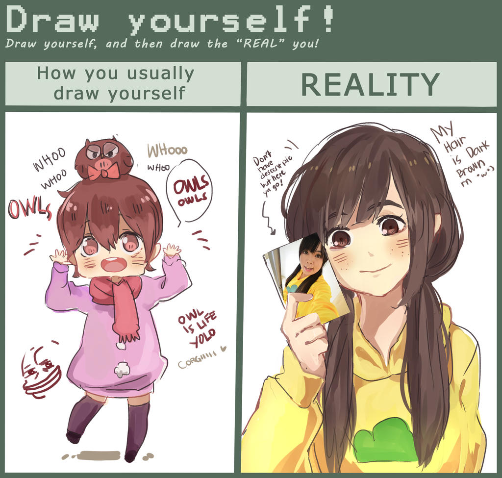 Draw Yourself ! by HaKamii on DeviantArt