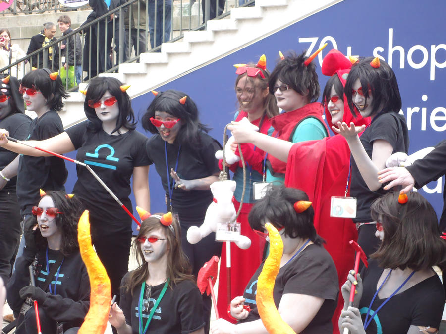AB 2012 Homestuck Teal Bloods by TheMightyWaffleLover on DeviantArt