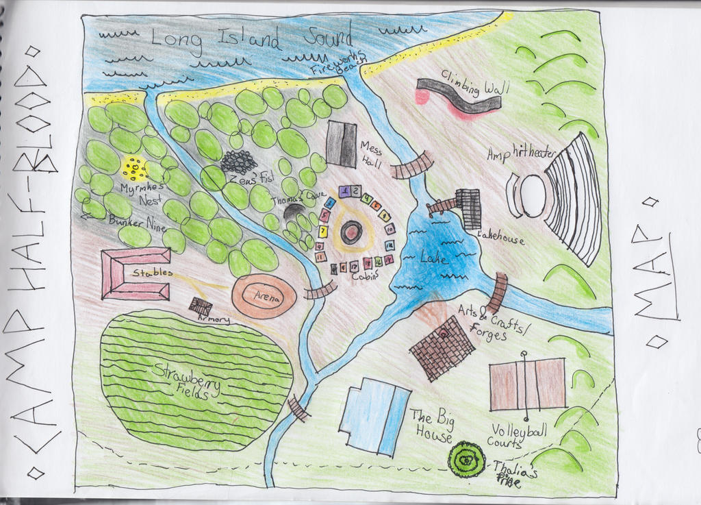 Camp Half Blood Map By Keely Z D6kxck9 