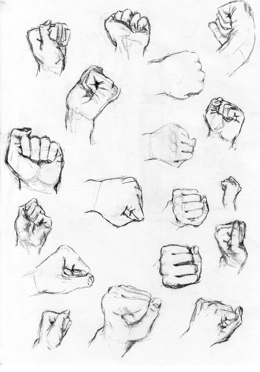 Fist Study by cstarcassowarie on DeviantArt
