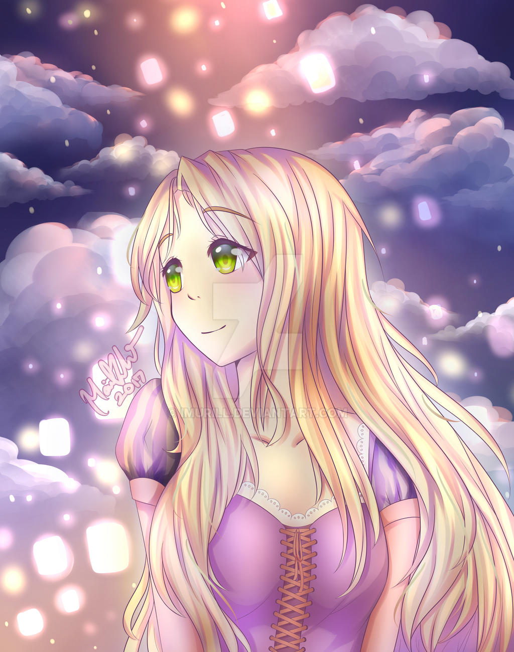 Rapunzel from Tangled by Nyra992 on DeviantArt