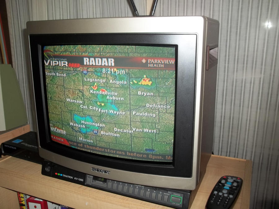 1985 SONY Trinitron KV-1395 14 inch color TV by sonyguysghost on DeviantArt
