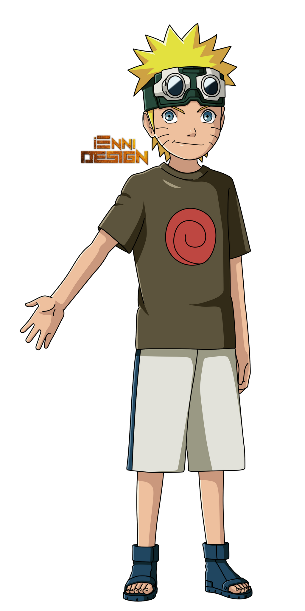 Naruto Shippuden|Naruto Uzumaki (Childhood) by iEnniDESIGN ...