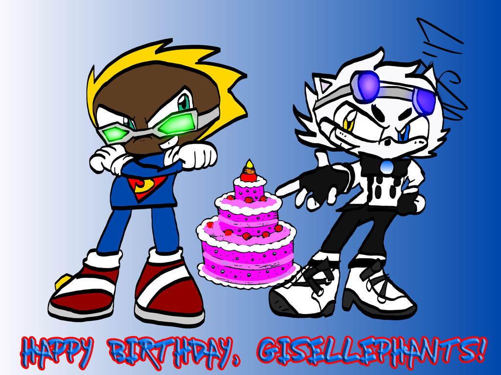 Happy Birthday, Gisellephants! by SUPERWILL871