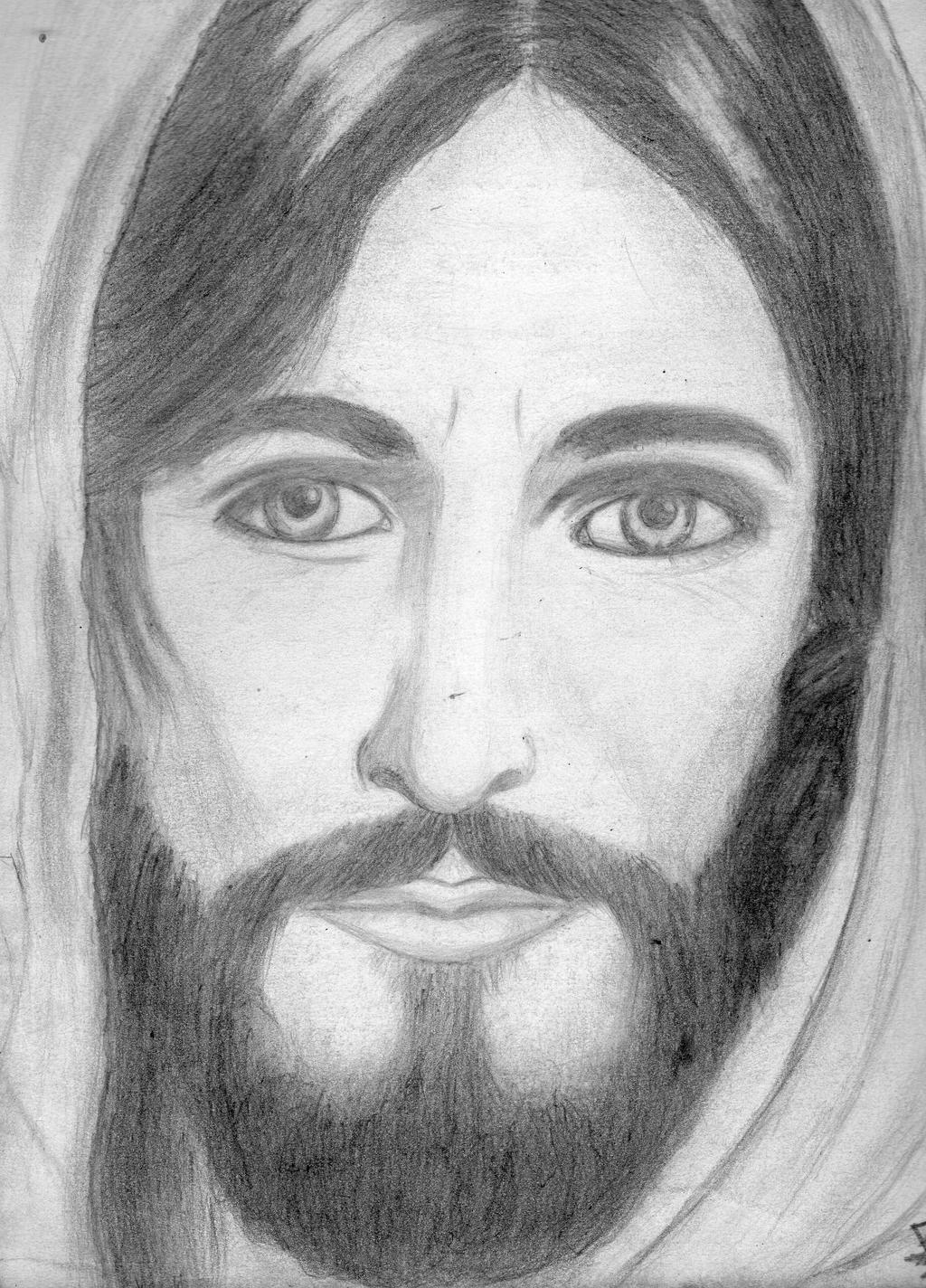A Jesus Christ draw - Un dibujo de Jesuscristo by PacoArroyo on DeviantArt