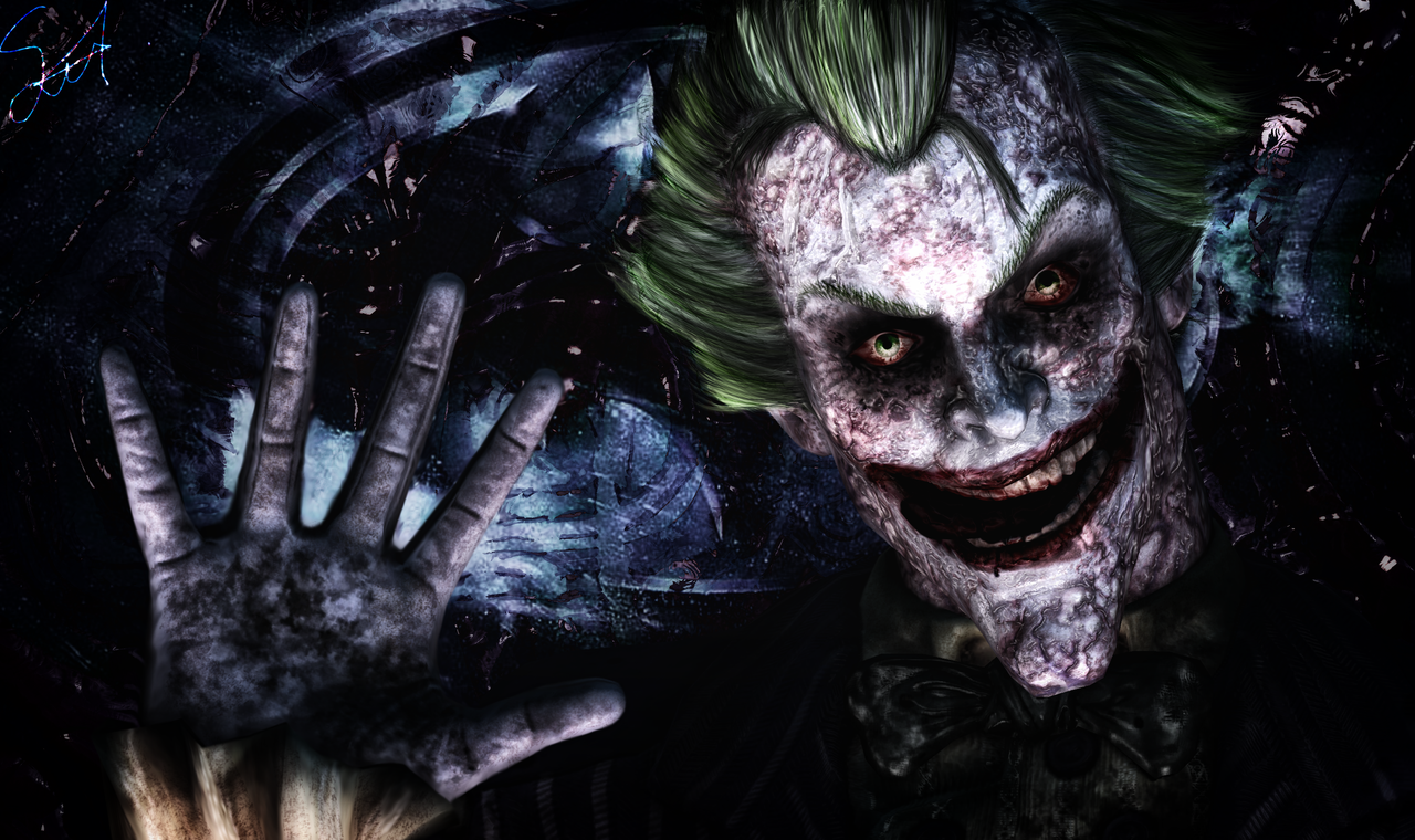 Joker says 'Hello!' by Savvid on DeviantArt