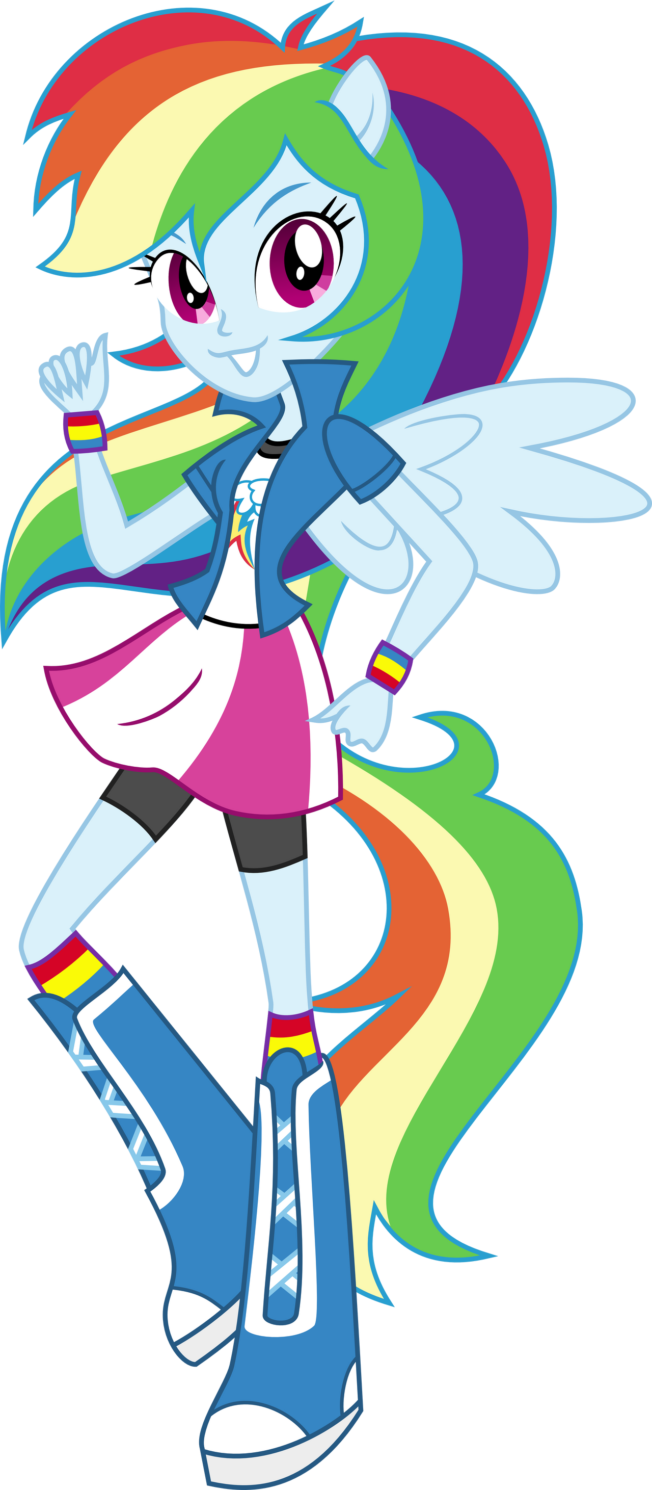 Equestria Girls: Rainbow Dash by TheShadowStone on DeviantArt