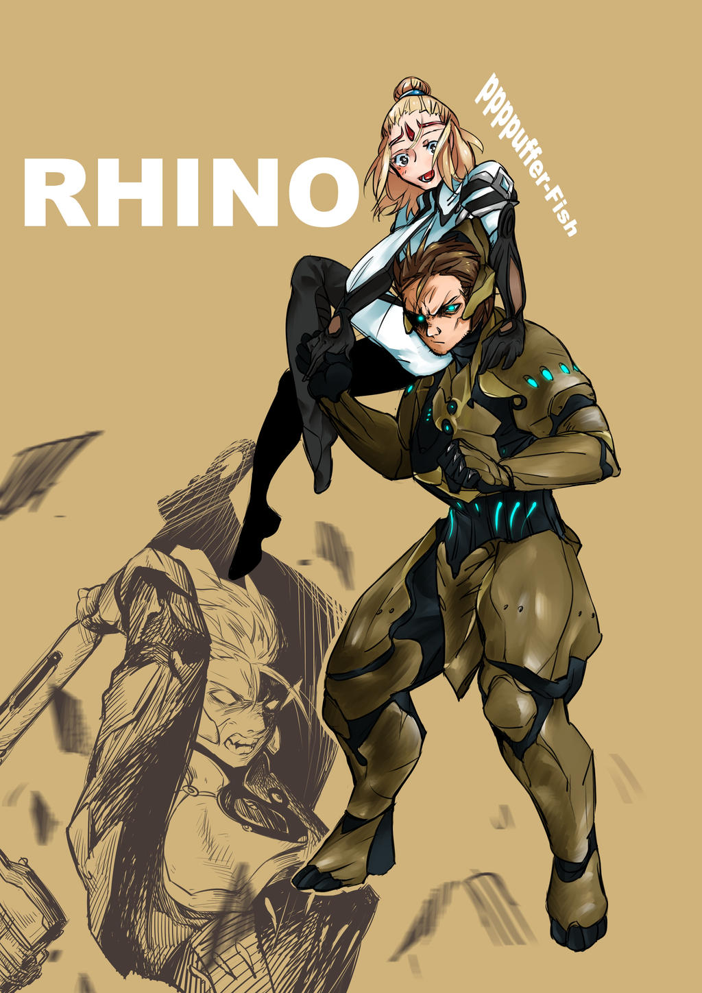 humanframe_series_1_rhino_by_9bayonet-dc