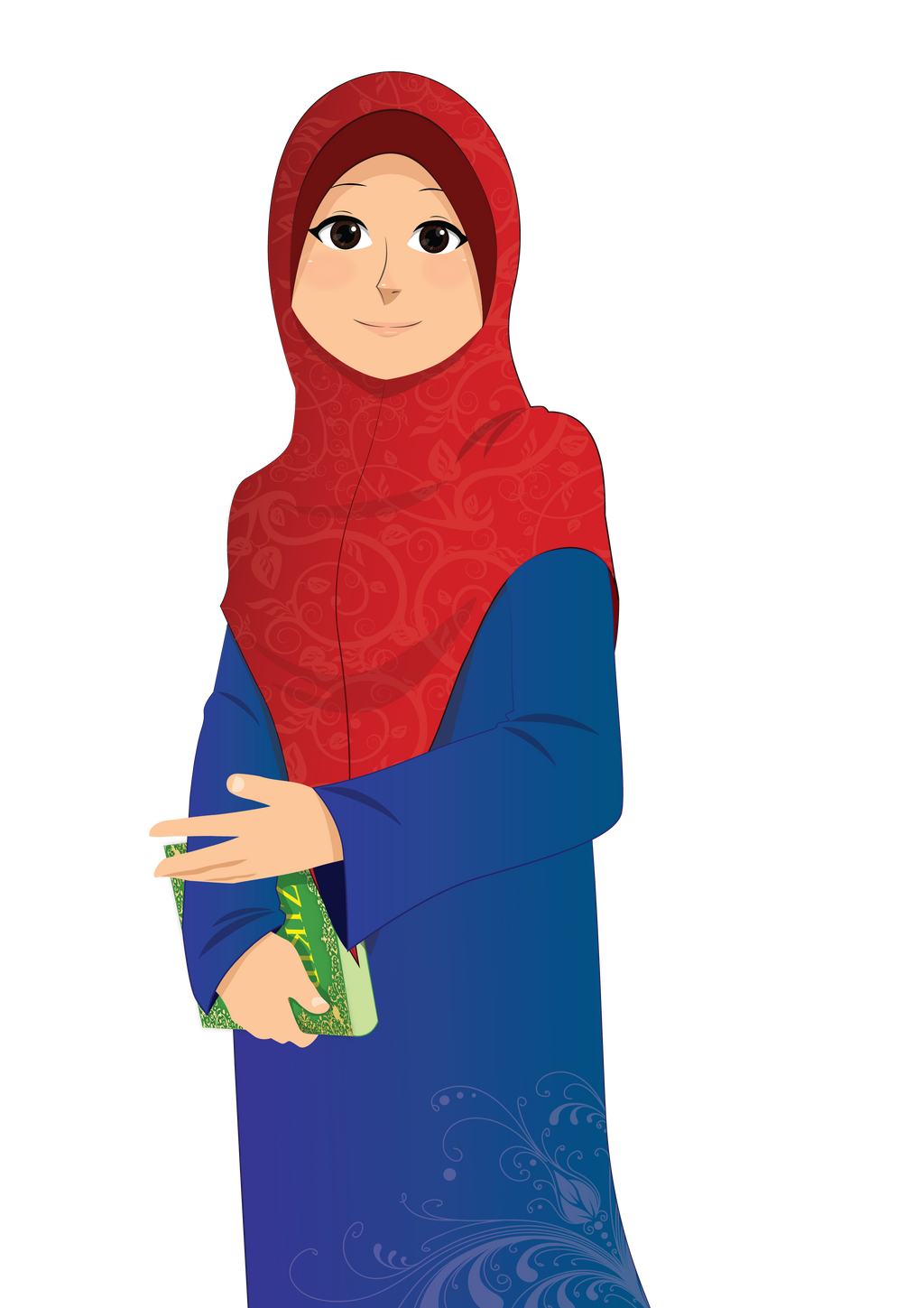 24 Gambar  Kartun  Muslimah Laki Laki Dan Perempuan Dunia 